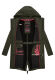Marikoo Mount Presanella Damen Übergangsjacke Dark Olive Größe S - Gr. 36