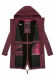 Marikoo Mount Presanella Damen Übergangsjacke Wine Größe XXL - Gr. 44