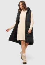 Marikoo Sayorii ladies Winter Vest Schwarz...
