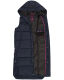 Marikoo Sayorii Damen Winter Weste Navy Größe S - Gr. 36