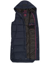 Marikoo Sayorii Damen Winter Weste Navy Größe XXL - Gr. 44