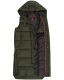 Marikoo Sayorii Damen Winter Weste Dark Olive Größe S - Gr. 36