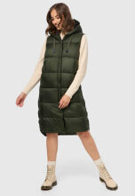 Marikoo Sayorii ladies Winter Vest Dark Olive...