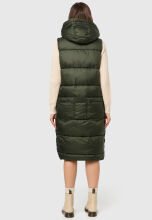 Marikoo Sayorii Damen Winter Weste Dark Olive Größe XL - Gr. 42