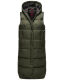 Marikoo Sayorii Damen Winter Weste Dark Olive Größe XL - Gr. 42