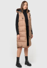 Marikoo Sayorii ladies Winter Vest Taupe Grey Größe S - Gr. 36