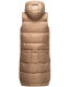Marikoo Sayorii Damen Winter Weste Taupe Grey Größe L - Gr. 40