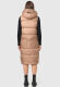 Marikoo Sayorii Damen Winter Weste Taupe Grey Größe XXL - Gr. 44