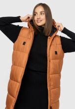 Marikoo Sayorii Damen Winter Weste Rusty Cinnamon Größe M - Gr. 38