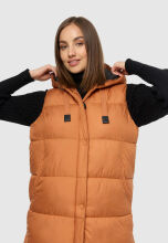 Marikoo Sayorii Damen Winter Weste Rusty Cinnamon Größe XL - Gr. 42