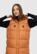 Marikoo Sayorii Damen Winter Weste Rusty Cinnamon Größe XL - Gr. 42