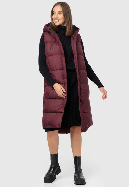 Marikoo Sayorii ladies Winter Vest Wine Größe M - Gr. 38