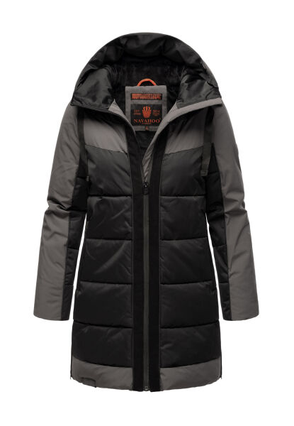 Navahoo Samtkaetzchen Damen Jacke Schwarz Größe XL - Gr. 42