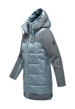 Navahoo Samtkaetzchen Damen Jacke Powder Blue Größe M - Gr. 38