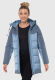 Navahoo Samtkaetzchen ladies jacket Powder Blue Größe XL - Gr. 42