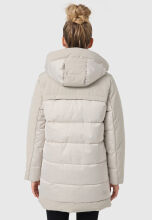 Navahoo Samtkaetzchen Damen Jacke Hellgrau Größe M - Gr. 38