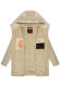 Navahoo Samtkaetzchen Damen Jacke Hellgrau Größe M - Gr. 38