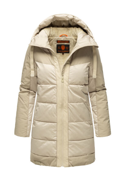 Navahoo Samtkaetzchen Damen Jacke Hellgrau Größe XL - Gr. 42