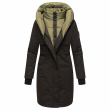 Navahoo Snowelf Damen Winterjacke Schwarz Größe XL - Gr. 42