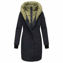 Navahoo Snowelf Damen Winterjacke Navy Größe L - Gr. 40