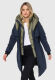 Navahoo Snowelf Damen Winterjacke Navy Größe XL - Gr. 42