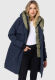 Navahoo Snowelf Damen Winterjacke Navy Größe XL - Gr. 42