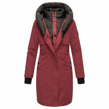 Navahoo Snowelf Damen Winterjacke Bordeaux Größe XS - Gr. 34