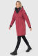 Navahoo Snowelf Damen Winterjacke Bordeaux Größe XL - Gr. 42