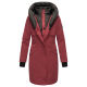 Navahoo Snowelf Damen Winterjacke Bordeaux Größe XL - Gr. 42