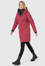 Navahoo Snowelf Damen Winterjacke Bordeaux Größe XXL - Gr. 44