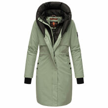 Navahoo Snowelf Damen Winterjacke Smokey Mint Größe XS - Gr. 34