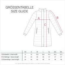 Navahoo Snowelf Damen Winterjacke Smokey Mint Größe XS - Gr. 34
