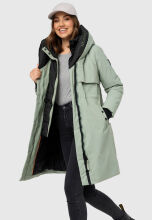 Navahoo Snowelf Damen Winterjacke Smokey Mint Größe S - Gr. 36