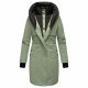 Navahoo Snowelf Damen Winterjacke Smokey Mint Größe M - Gr. 38