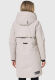 Navahoo Snowelf Damen Winterjacke Hellgrau Größe XS - Gr. 34