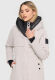 Navahoo Snowelf Damen Winterjacke Hellgrau Größe XL - Gr. 42