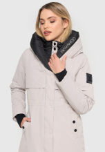 Navahoo Snowelf ladies winter jacket Hellgrau...