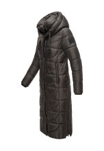 Navahoo Waffelchen Damen Winterjacke Schwarz Größe XL - Gr. 42