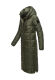 Navahoo Waffelchen ladies winter jacket Dark Olive Größe M - Gr. 38