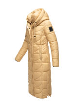 Navahoo Waffelchen Damen Winterjacke Sand Größe M - Gr. 38