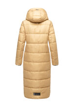 Navahoo Waffelchen Damen Winterjacke Sand Größe M - Gr. 38