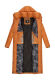 Navahoo Waffelchen Damen Winterjacke Rusty Cinnamon Größe XL - Gr. 42