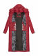 Navahoo Waffelchen Damen Winterjacke Dark Red Größe S - Gr. 36