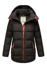 Navahoo Wattewölkchen Damen Steppjacke Schwarz Größe S - Gr. 36
