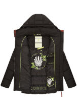 Navahoo Wattewölkchen Damen Steppjacke Schwarz Größe S - Gr. 36