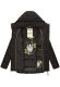 Navahoo Wattewölkchen Damen Steppjacke Schwarz Größe XL - Gr. 42