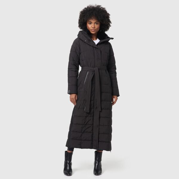 Navahoo Das Teil XIV Damen Winter Steppmantel Schwarz-Größe S - Gr. 36