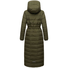 Navahoo Das Teil XIV Damen Winter Steppmantel Dark Olive-Größe XS - Gr. 34