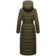 Navahoo Das Teil XIV Damen Winter Steppmantel Dark Olive-Größe S - Gr. 36