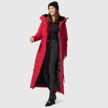 Navahoo Das Teil XIV Damen Winter Steppmantel Dark Red-Größe XS - Gr. 34